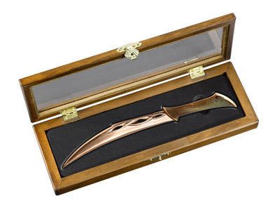 Abrecartas espada de Tauriel. El Hobbit: Un Viaje inesperado. Noble Collection