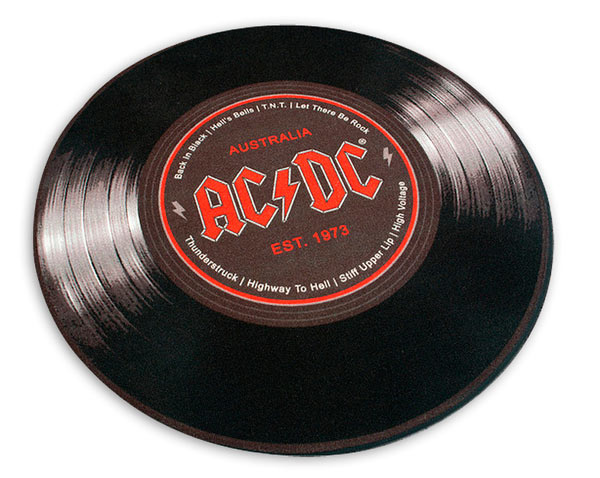 Alfombra logo AC/DC