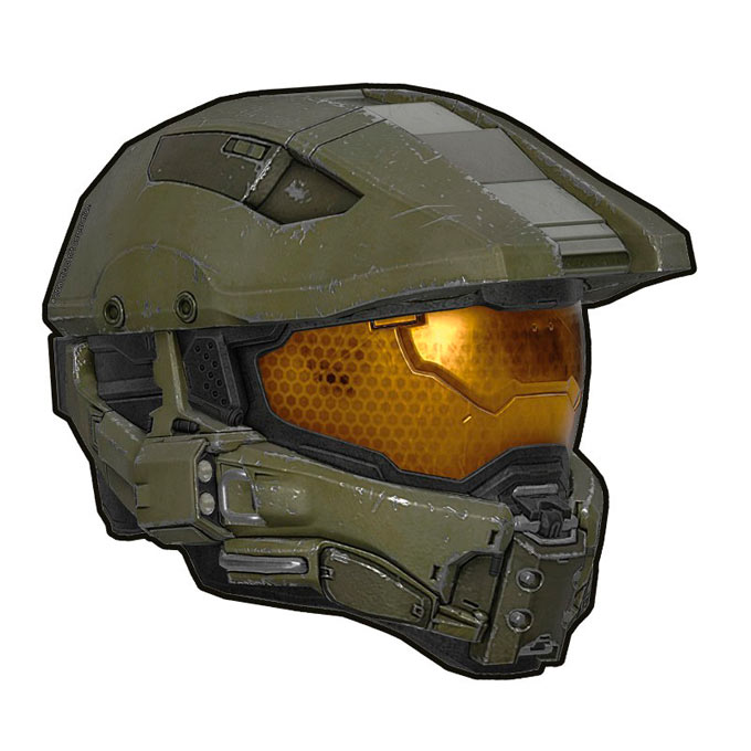 Alfombrilla ordenador Halo casco