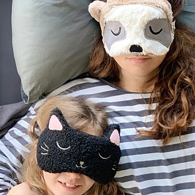 Antifaz térmico con forma de animalito