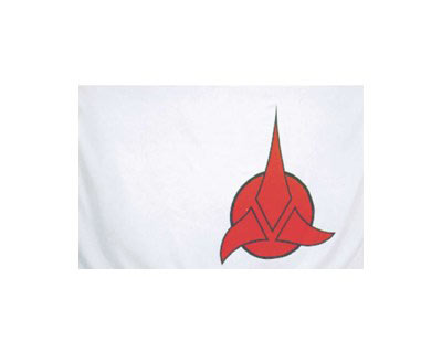 Bandera Star Trek. Klingon