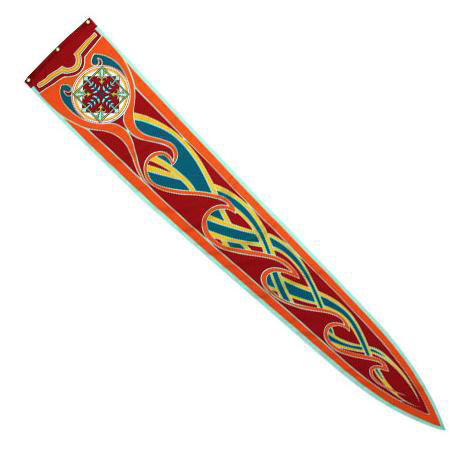 Bandera de los Elfos. El Señor de los Anillos 45 x 270 cm