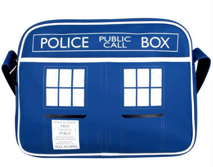 Bandolera Cabina Tardis. Doctor Who