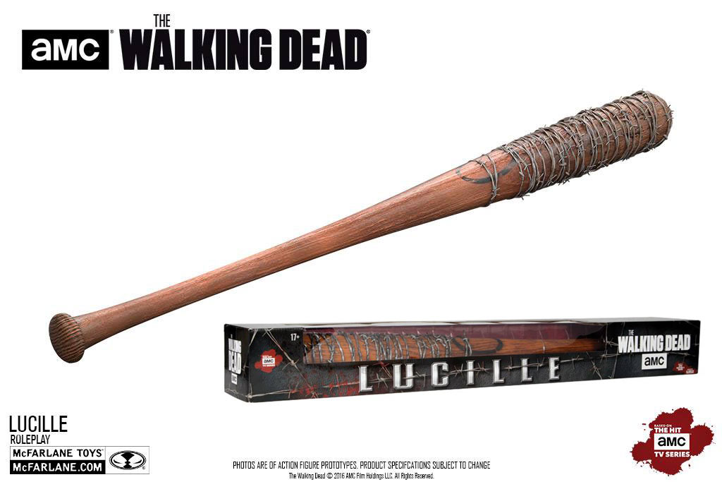 Bate de Béisbol Negan Lucille 81 cm. The Walking Dead. McFarlane Toys