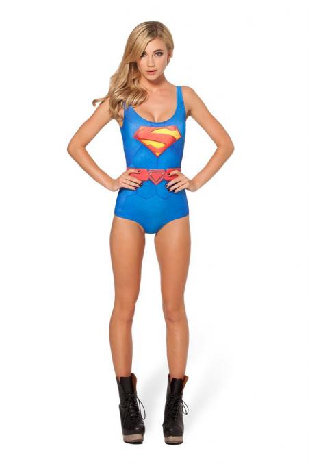 Bañador chica Superman. DC Comics
