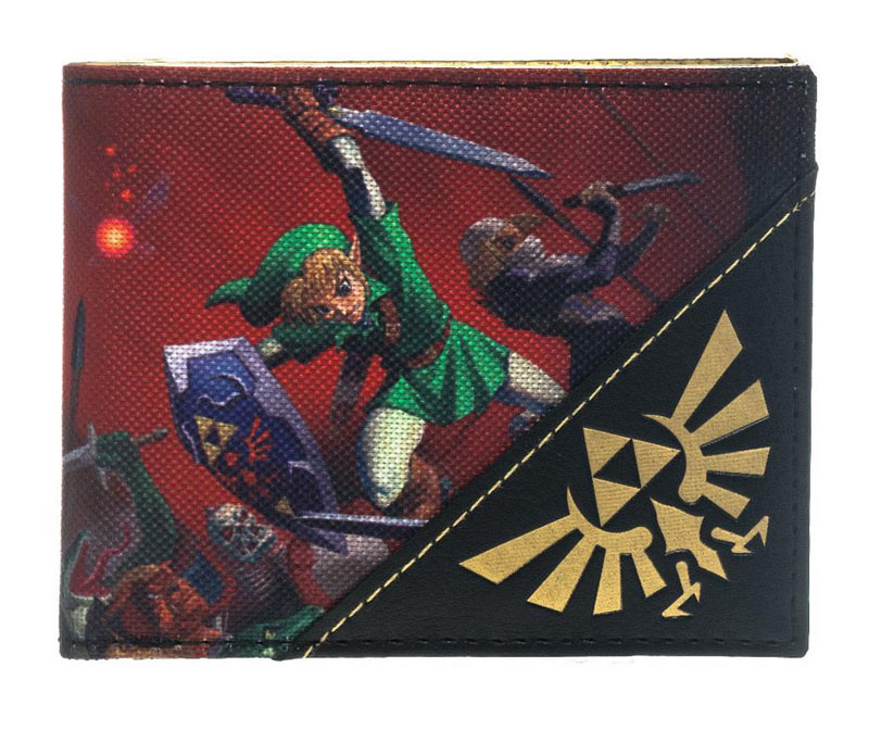 Billetera Ocarina of Time 3D. The Legend of Zelda