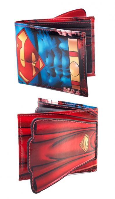 Billetera Superman con capa