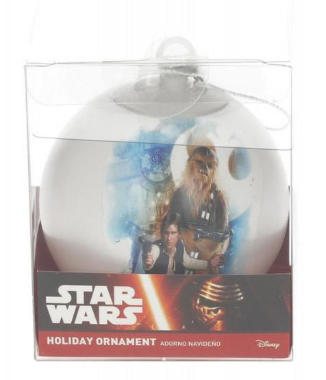Bola de Navidad Han Solo y Chewbacca. Star Wars