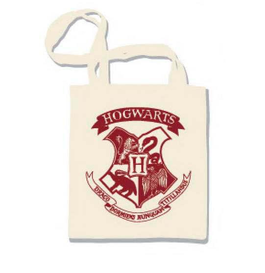 Bolsa de tela Hogwarts. Harry Potter.