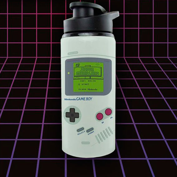 Botella de agua Game Boy. Nintendo
