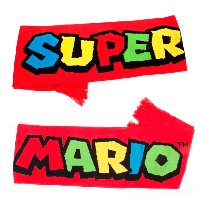 Bufanda Super Mario. Nintendo