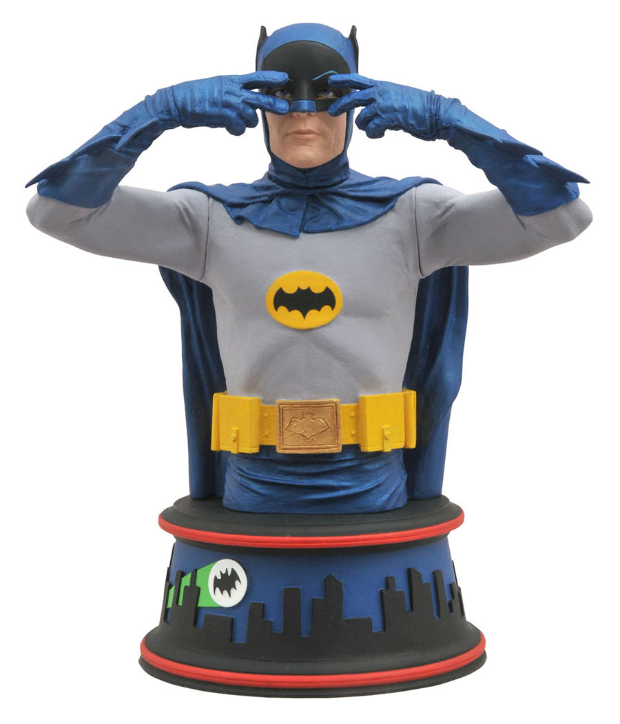 Busto Batman 15 cm. Baile Batusi. Versión año 1966. Diamond Select