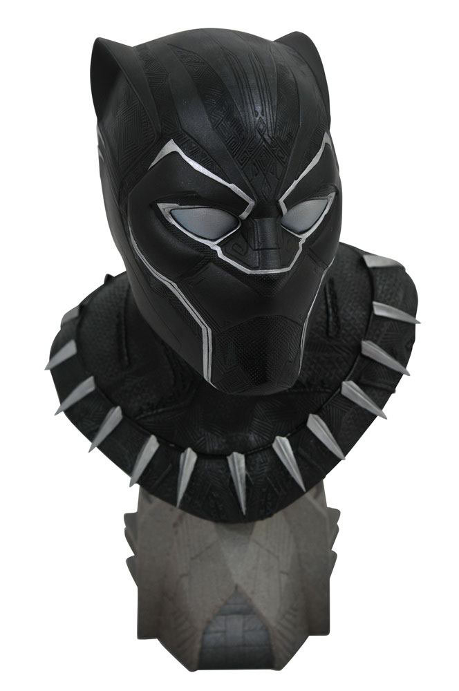 Busto Black Panther 25 cm. Legends in 3D. Edición limitada. Diamond Select