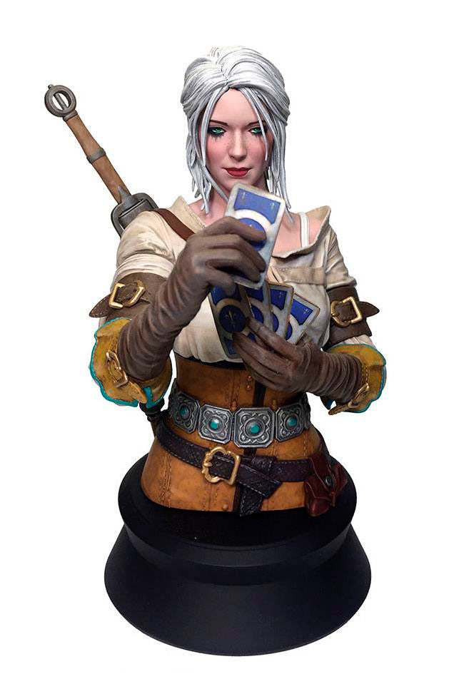 Busto Ciri Playing Gwent 20 cm. The Witcher 3: Wild Hunt. Dark Horse
