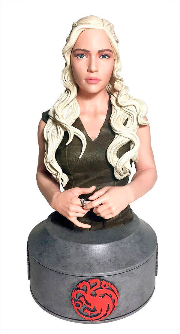 Busto Daenerys Targaryen madre de dragones 20 cm. Juego de Tronos. Edición limitada. Dark Horse