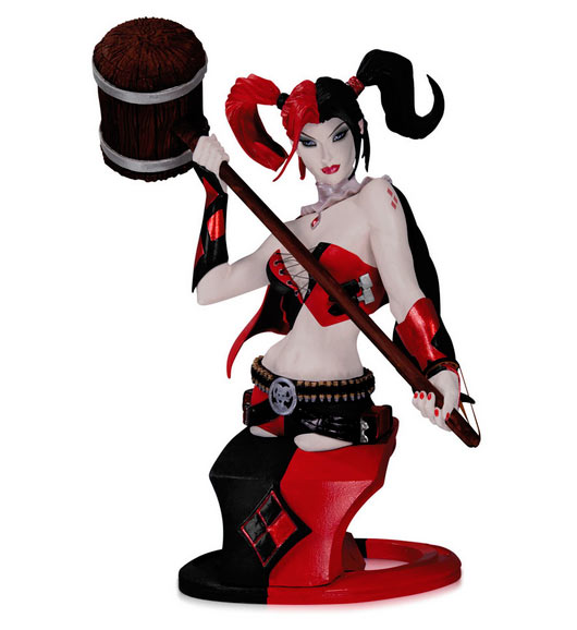 Busto Harley Quinn 16 cm. Línea Super Villanos. DC Cómics. DC Collectibles