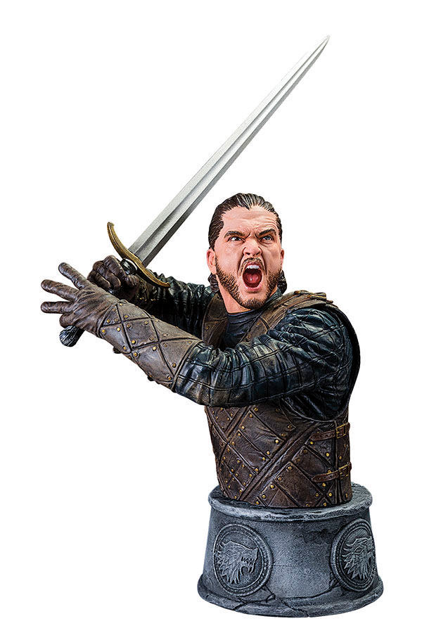 Busto Jon Snow Battle of the Bastards 15 cm. Juego de Tronos. Edición limitada. Dark Horse