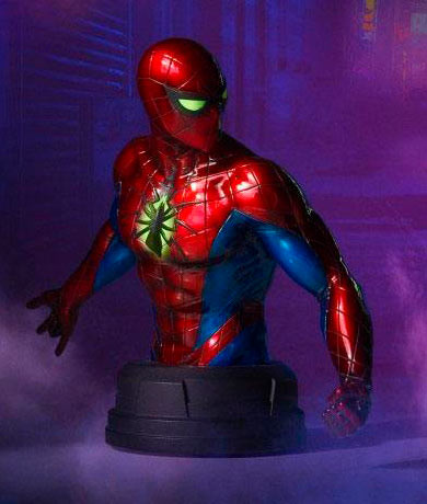 Busto Spiderman Mark IV Suit 16 cm. Escala 1:6. Gentle Giant
