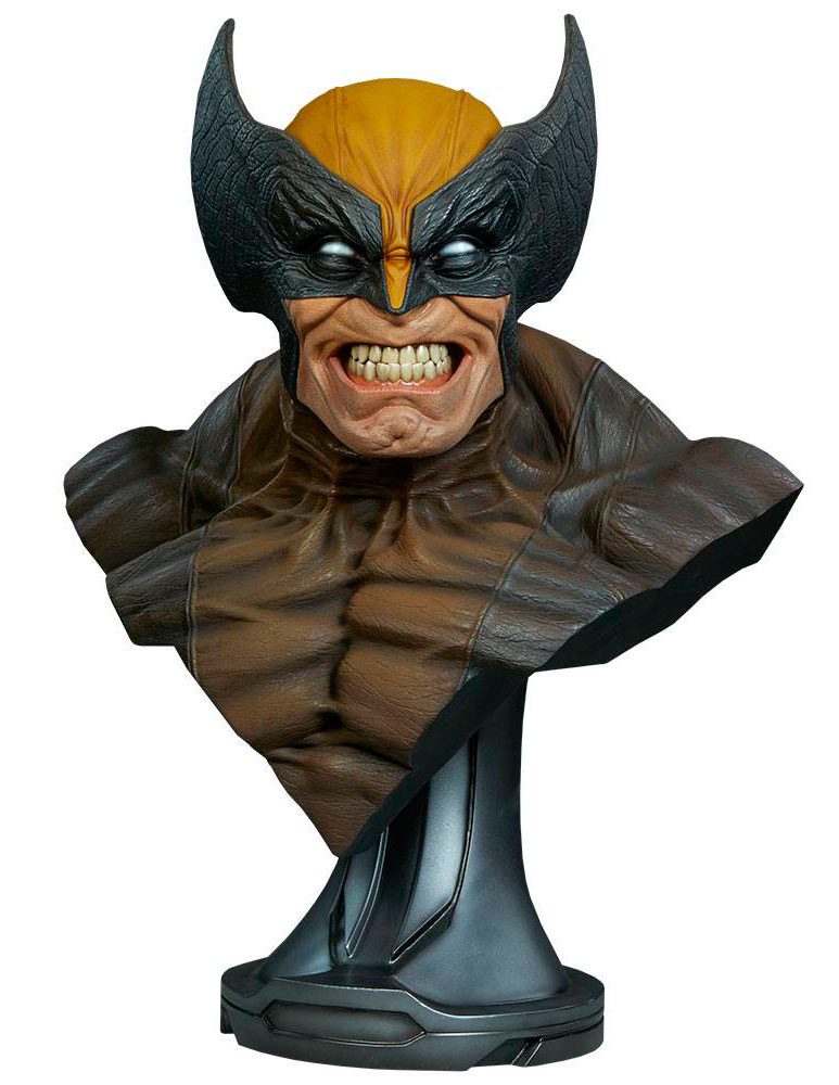 Busto Wolverine 69 cm. Marvel Cómics. Escala 1:1. Sideshow Collectibles