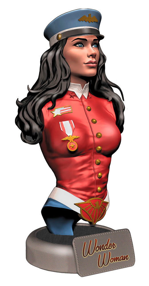 Busto Wonder Woman 19 cm. Línea DC Comics Bombshells. DC Cómics. DC Collectibles