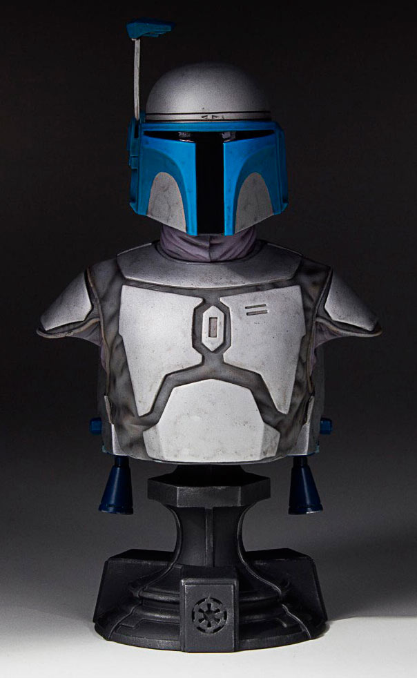 Busto cazarrecompensas Jango Fett 19 cm. Star Wars. Escala 1:6. Gentle Giant