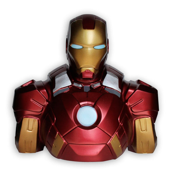 Busto hucha Iron Man. Marvel Comics 19 cm