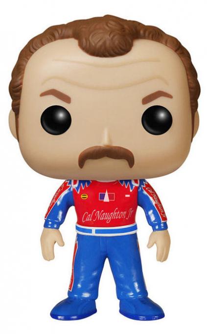Cabezón Cal Naughton Jr. 9 cm. Pasado de Vueltas. Línea POP! Movies. Funko