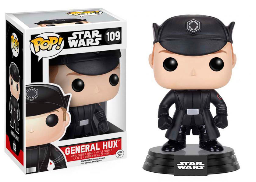 Cabezón General Hux 9 cm. Star Wars. Línea POP!. Funko