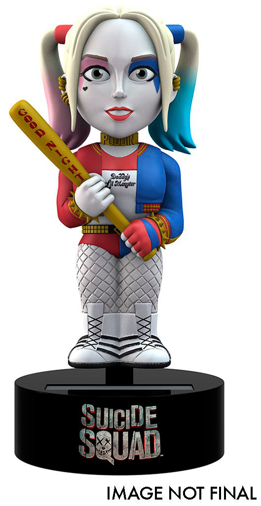 Cabezón Harley Quinn 15 cm. Escuadrón Suicida. Línea Body Knocker. NECA