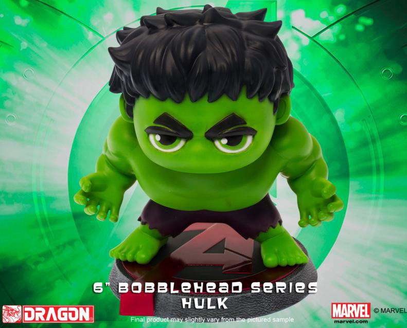 Cabezón Hulk 13 cm. Los Vengadores: La Era de Ultrón. Dragon Models