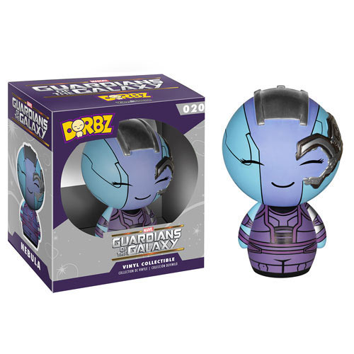 Cabezón Nebula 8 cm. Guardianes de la Galaxia. Línea Dorbz. Funko