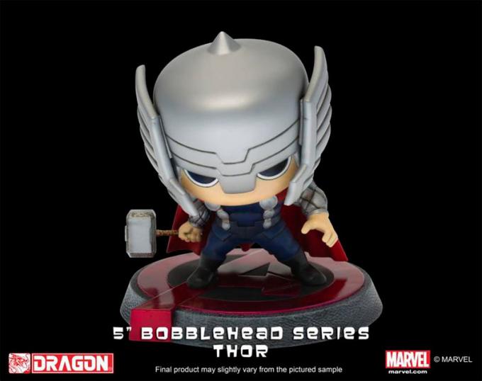 Cabezón Thor 13 cm. Los Vengadores: la era de Ultrón. Dragon Models