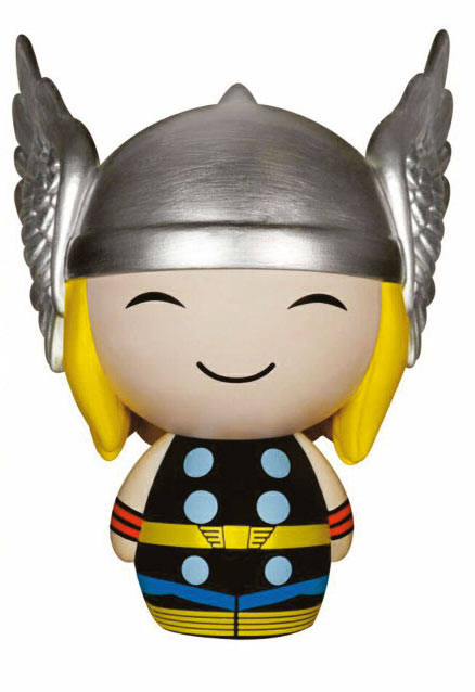 Cabezón Thor 8 cm. Los Vengadores. Línea Dorbz. Serie 1. Marvel Cómics. Funko