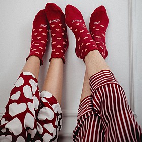 Calcetines originales Amor de amigas