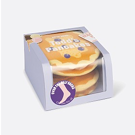 Calcetines originales de pancakes
