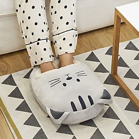 Calentador de pies con forma de gato