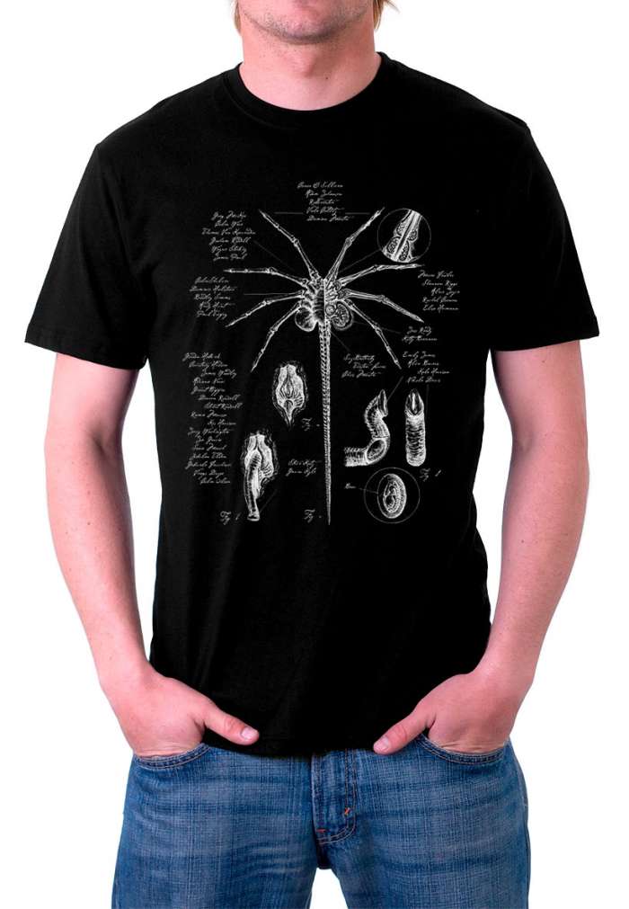 Camiseta Alien: Covenant dibujo