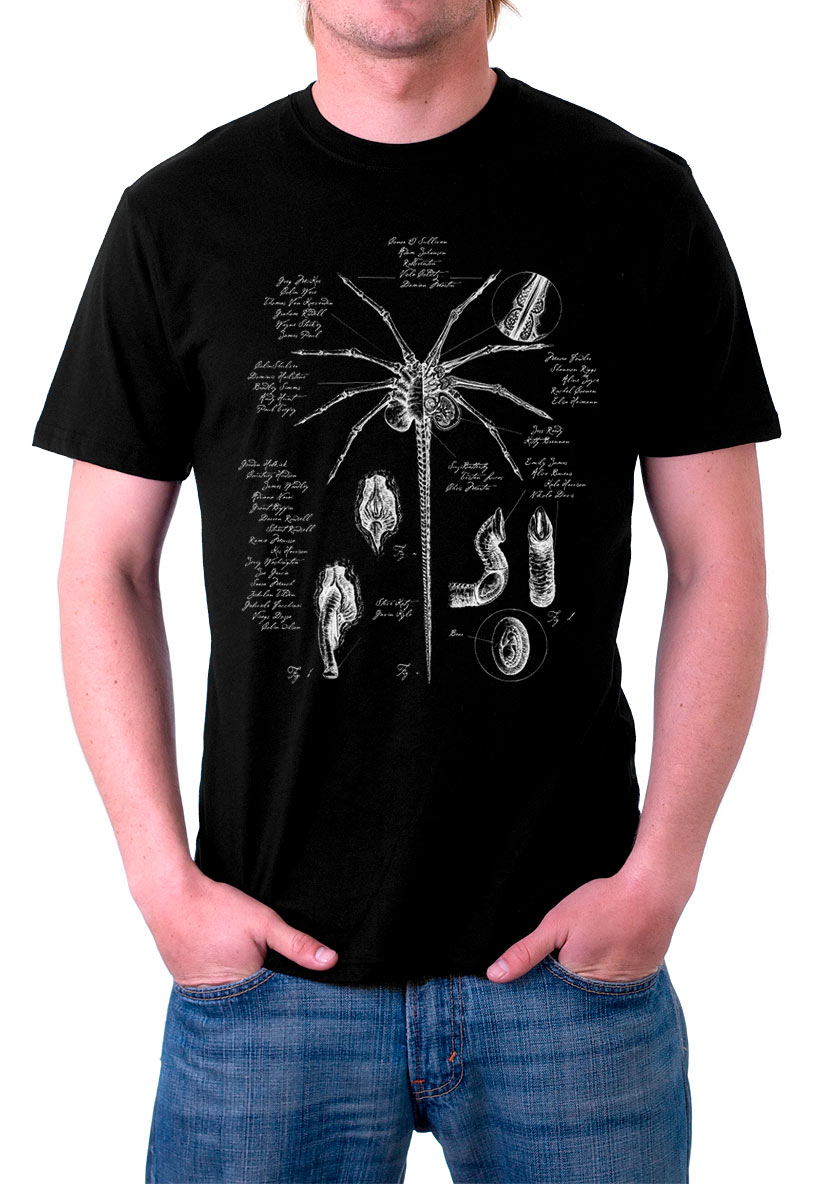 Camiseta Alien: Covenant dibujo