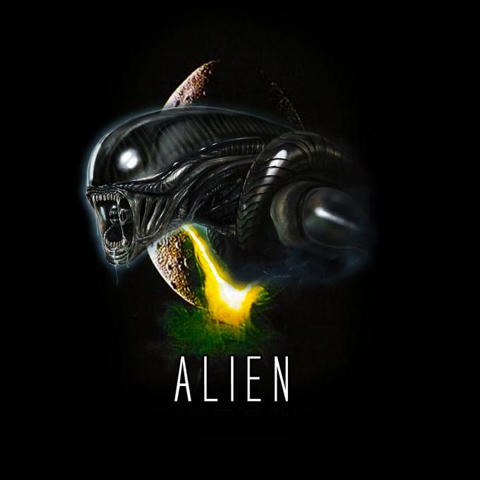 Camiseta Alien: el octavo pasajero. Collage