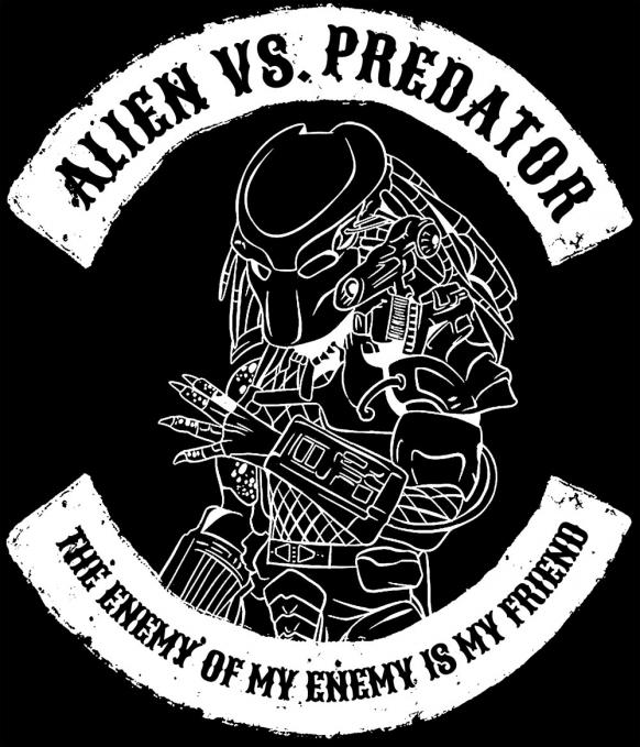 Camiseta Alien vs. Predator. Mi amigo