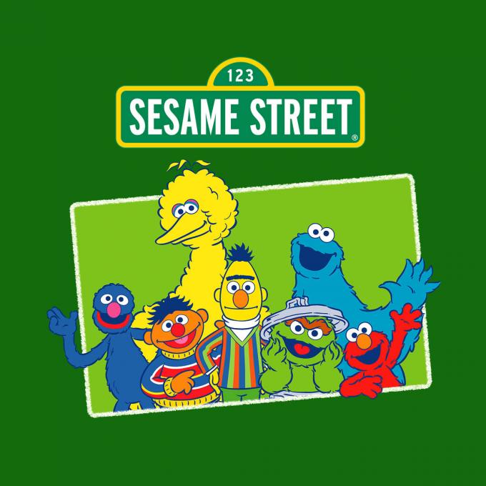 Camiseta Barrio Sésamo. Sesam Street