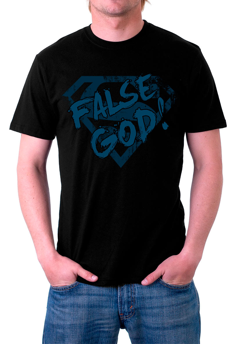 Camiseta Batman vs Superman: El Amanecer de la Justicia False God!. Modelo 2