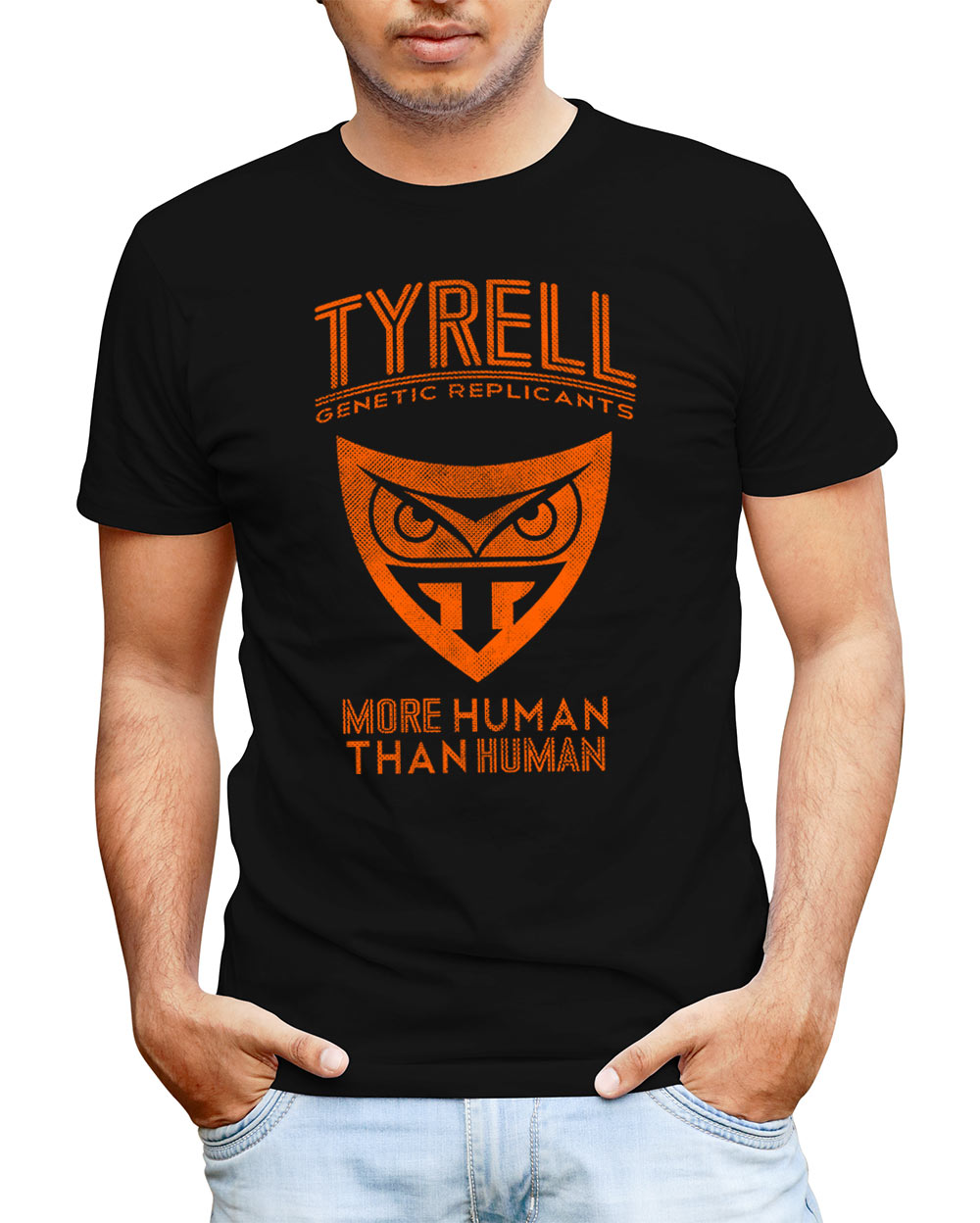 Camiseta Blade Runner Tryrell Replicants Nexus 6. Modelo 2