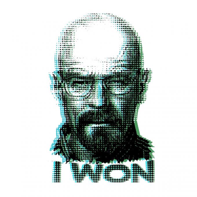 Camiseta Breaking Bad. Heisenberg