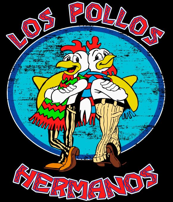 Camiseta Breaking Bad. Los Pollos Hermanos