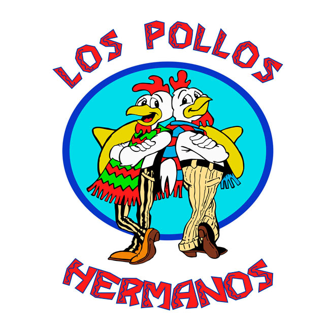Camiseta Breaking Bad. Los Pollos Hermanos