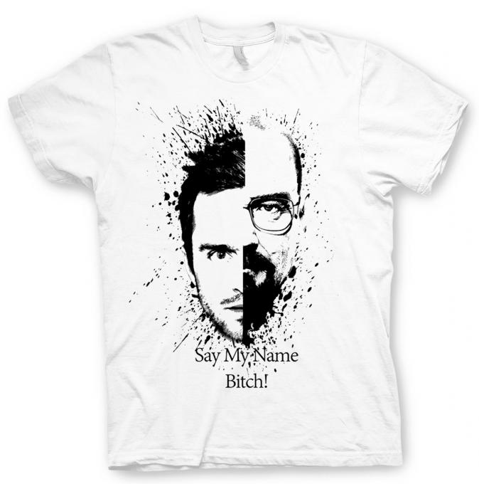 Camiseta Breaking Bad. Walter vs Jesse