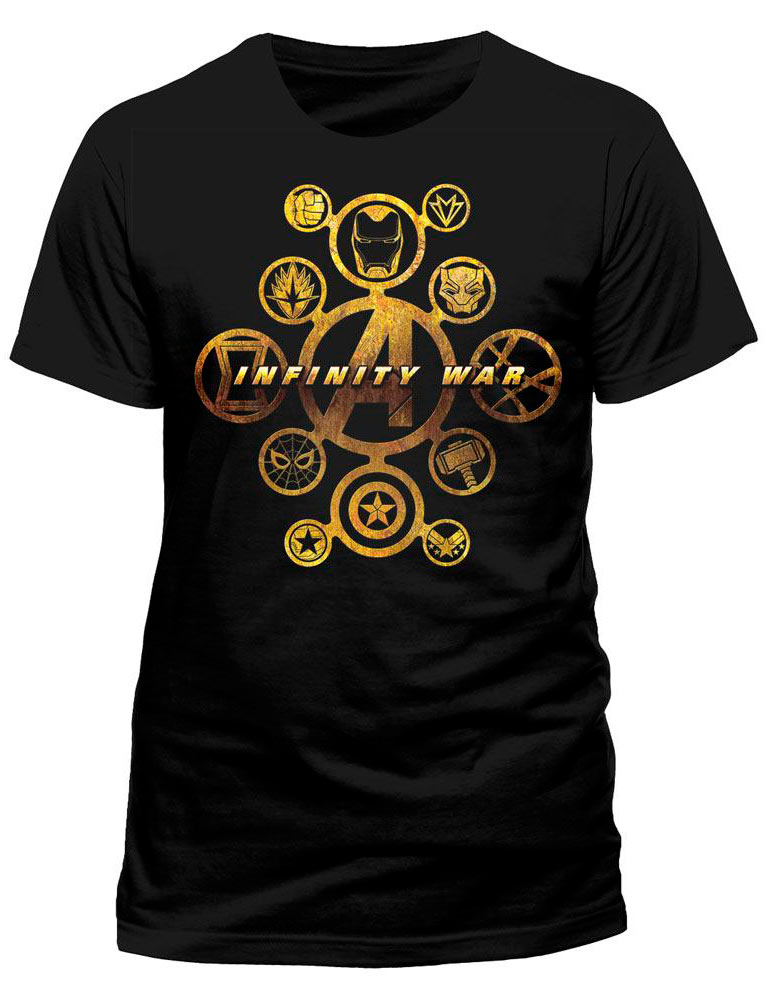 Camiseta Character Icons Vengadores: Infinity War