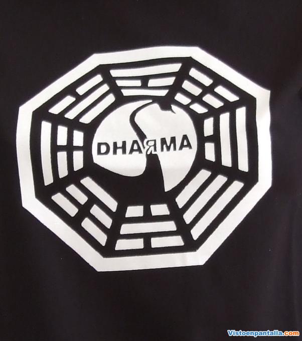 Camiseta Chica Logo Dharma. Lost (Perdidos)