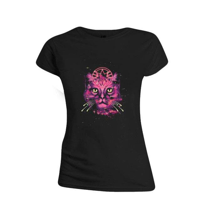 Camiseta Chica Neon Goose. Capitana Marvel